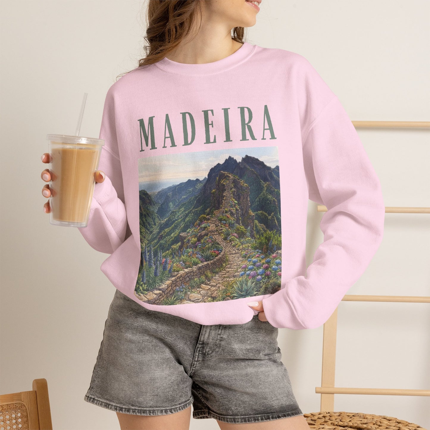 Madeira Mountain Trail Crewneck Sweatshirt