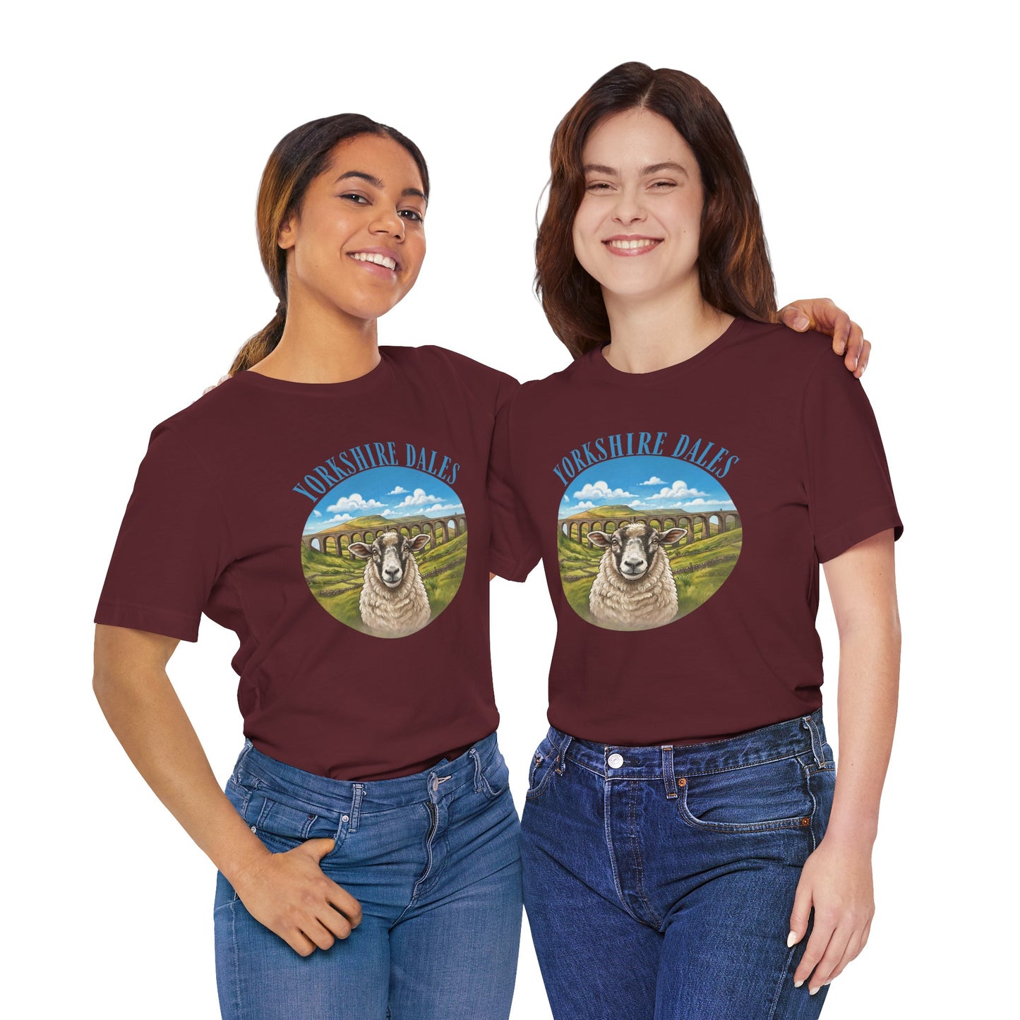 Yorkshire Dales Sheep T-Shirt — Scenic Countryside Tee