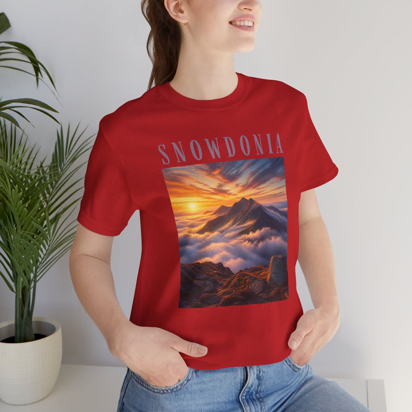 Snowdonia Mountain Sunset T‑Shirt