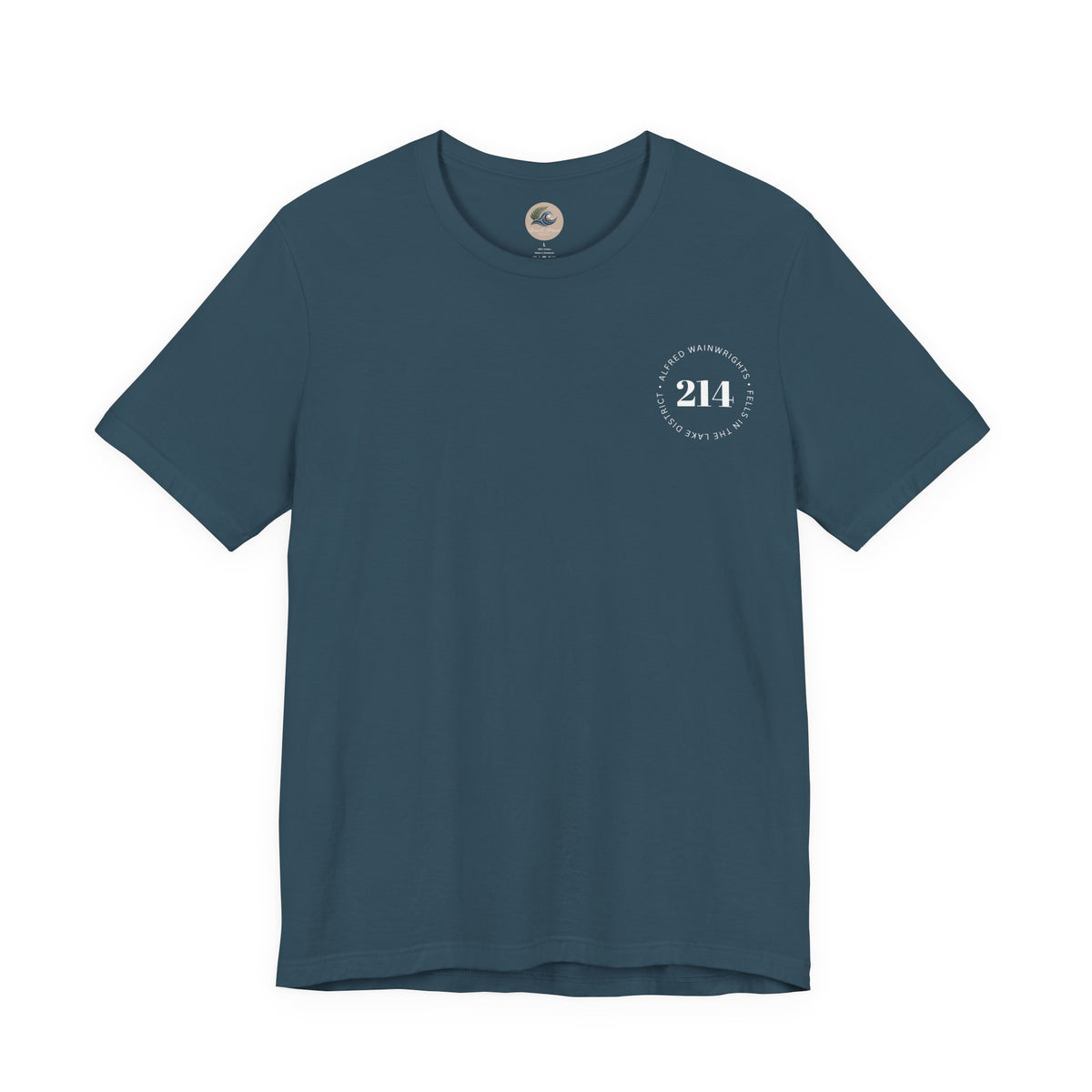 214 Wainwrights Minimalist Chest Logo T‑Shirt