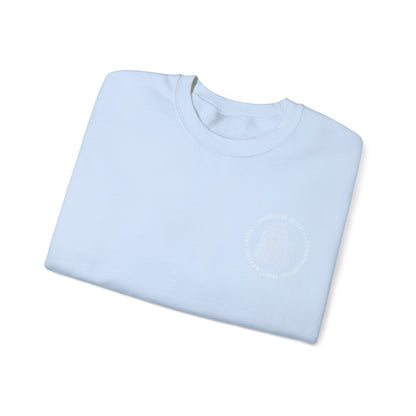 Cozy Italy Crewneck Sweatshirt with Small Chest Badge Design
