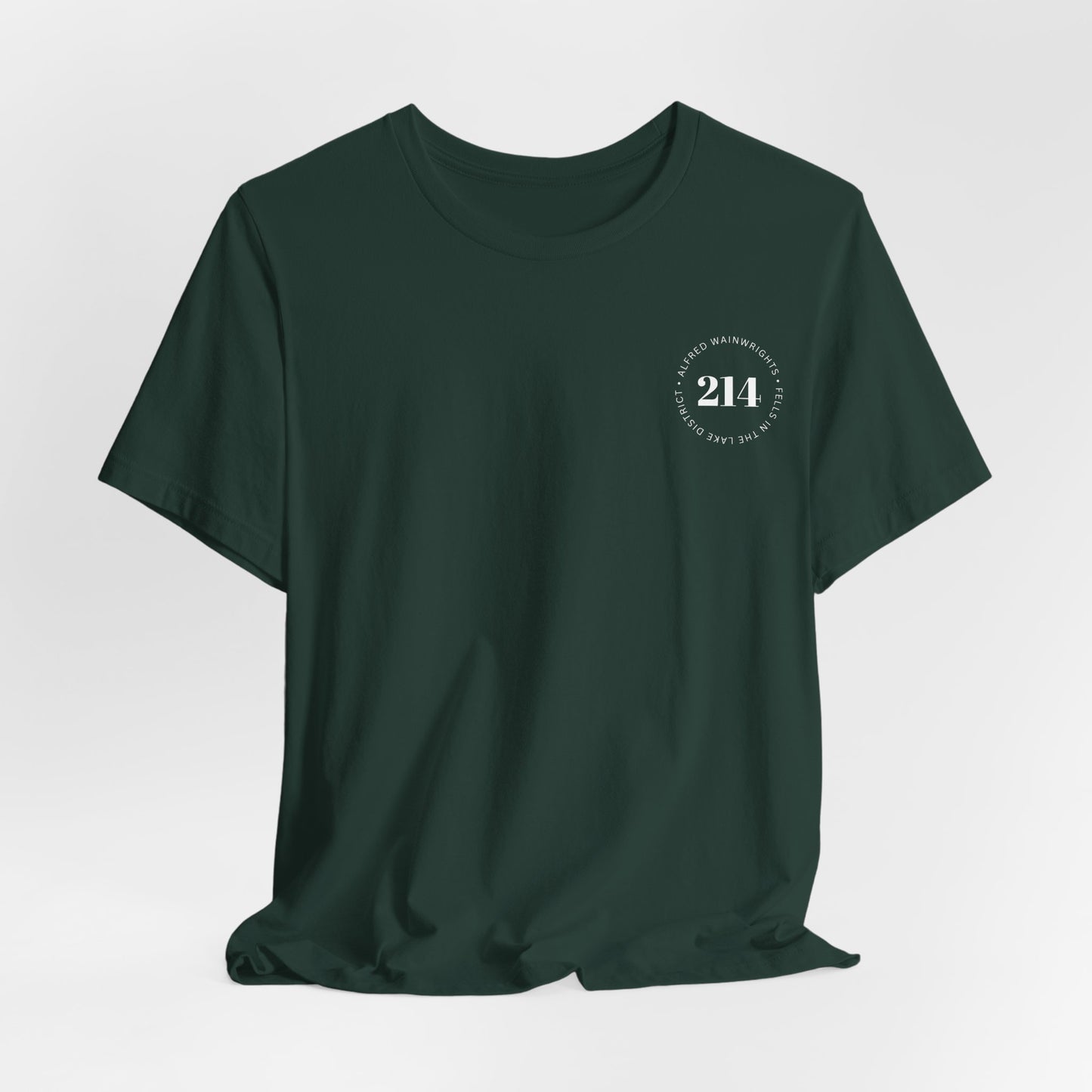 214 Wainwrights Minimalist Chest Logo T‑Shirt