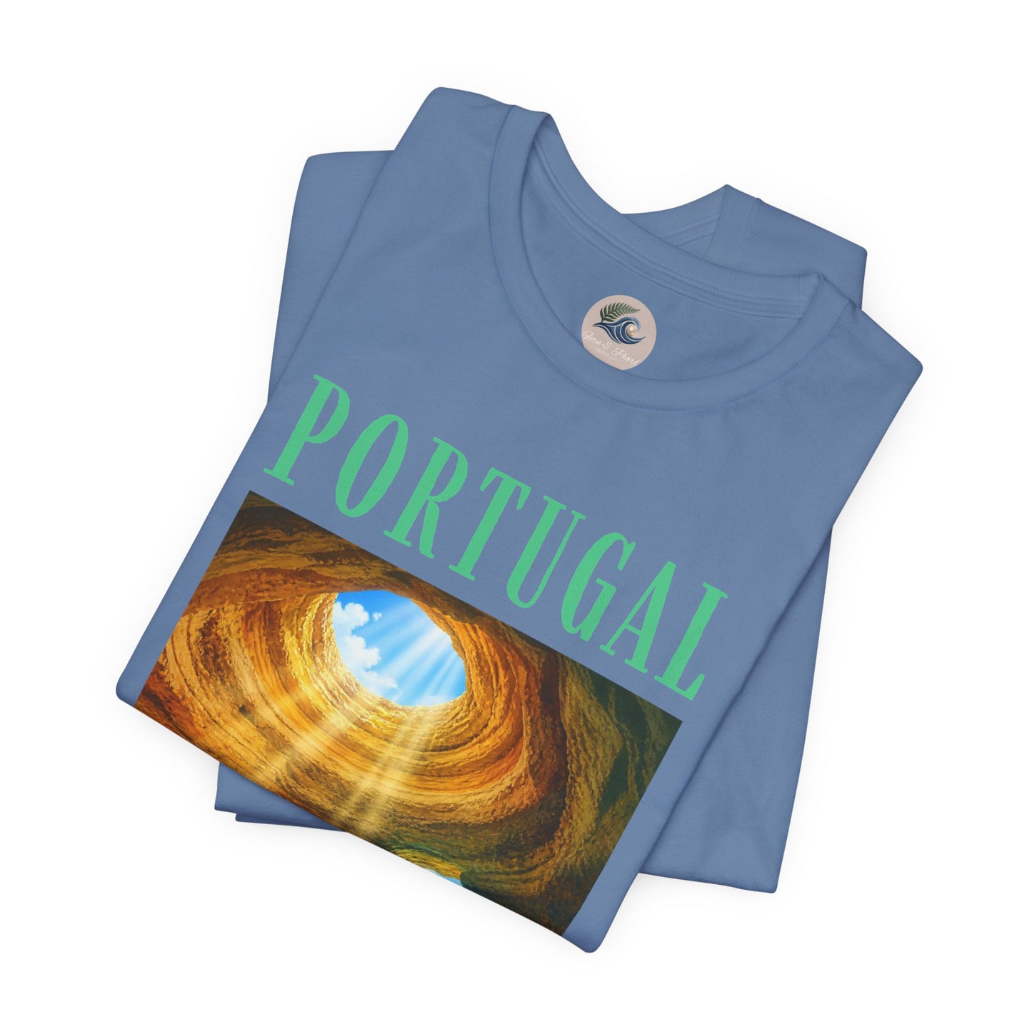 Portugal Benagil Cave Graphic Tee