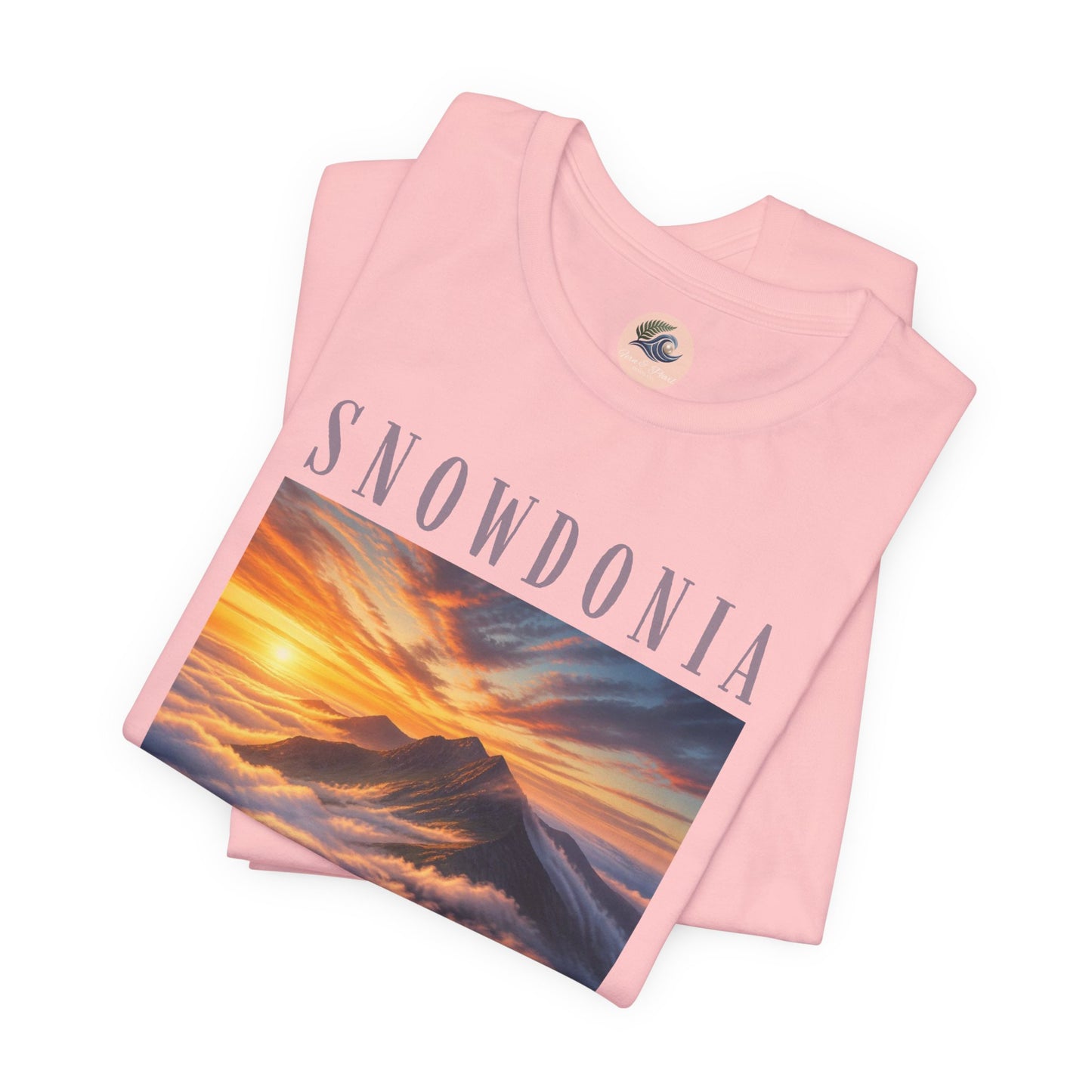 Snowdonia Mountain Sunset T‑Shirt