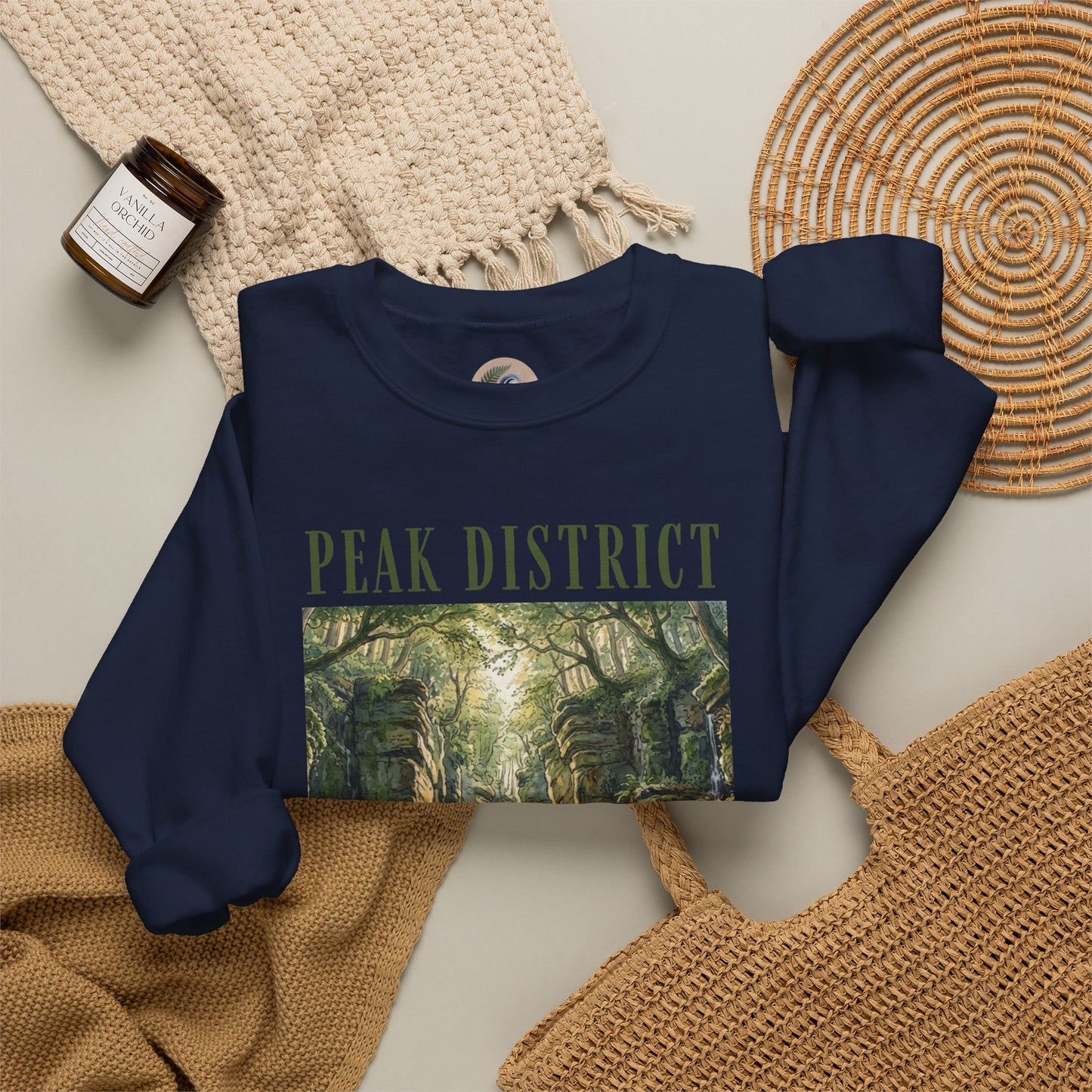 Peak District Luds Church - Scenic Crewneck Sweatshirt