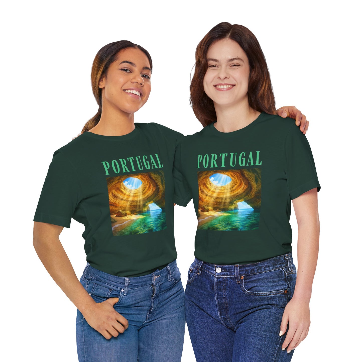 Portugal Benagil Cave Graphic Tee