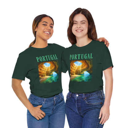 Portugal Benagil Cave Graphic Tee