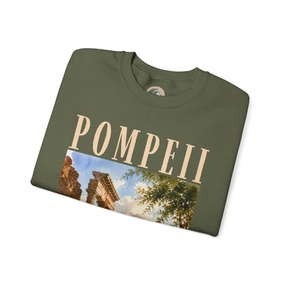 Pompeii Ruins Vintage Crewneck Sweatshirt