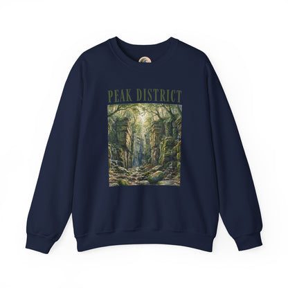 Peak District Luds Church - Scenic Crewneck Sweatshirt