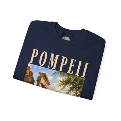Pompeii Ruins Vintage Crewneck Sweatshirt