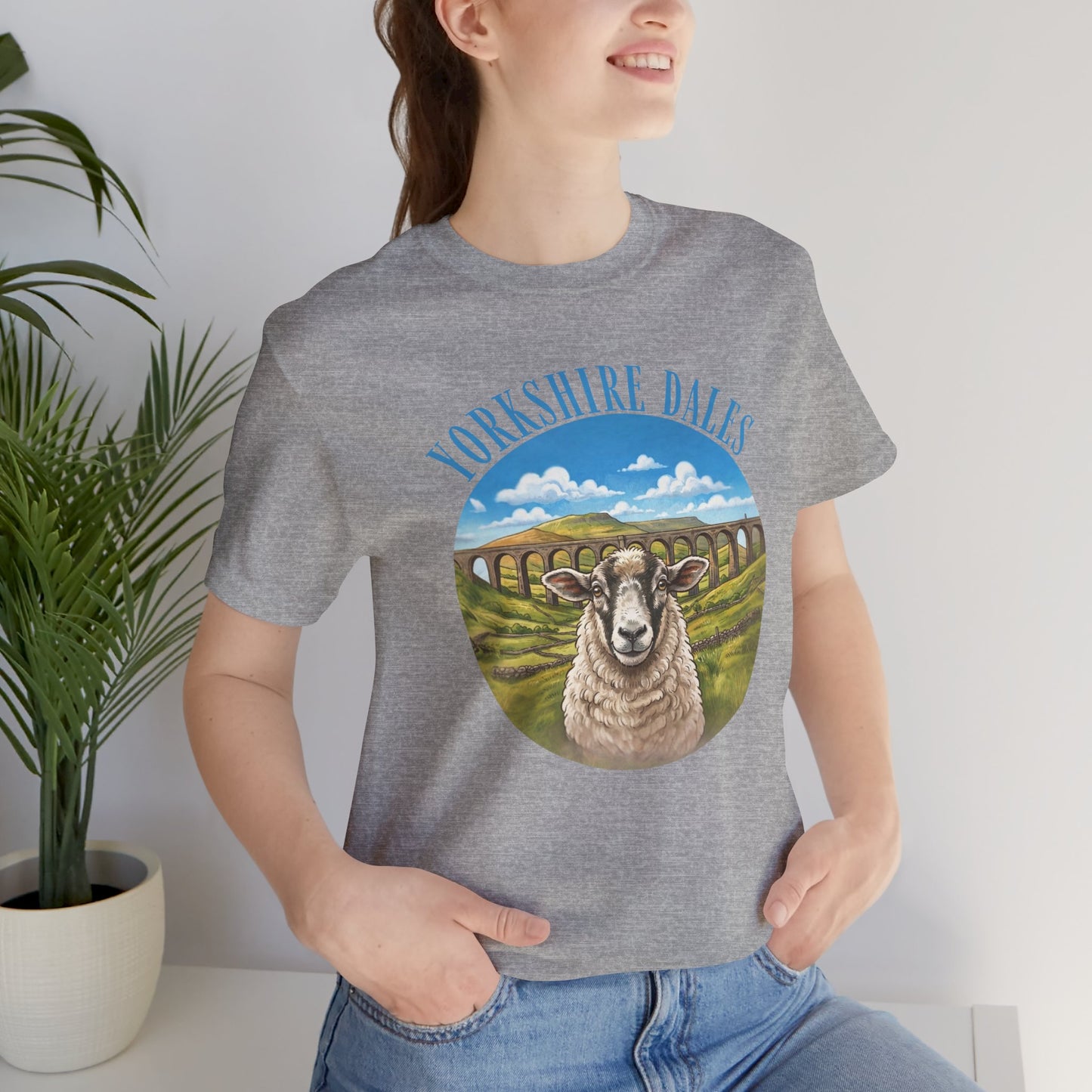 Yorkshire Dales Sheep T-Shirt — Scenic Countryside Tee