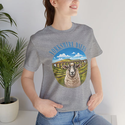 Yorkshire Dales Sheep T-Shirt — Scenic Countryside Tee