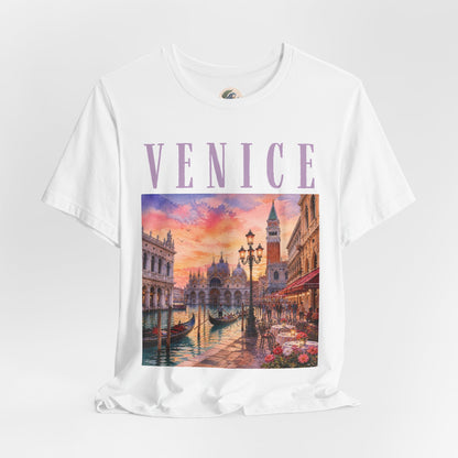 Venice Sunset Graphic Tee — Venice Italy Scenic T-Shirt