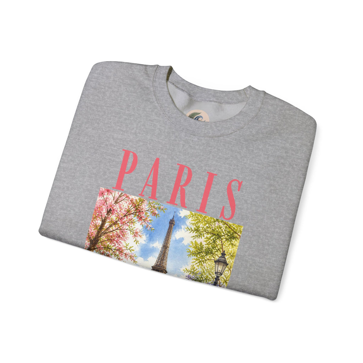 Paris Floral Eiffel Sweatshirt