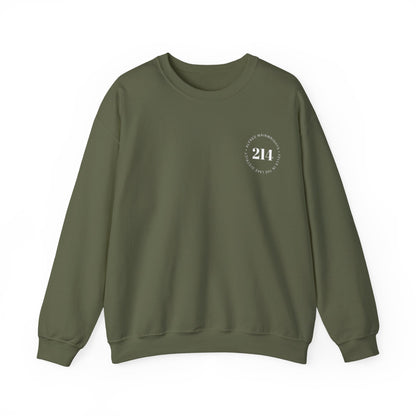 214 Wainwrights Minimalist Crewneck Sweatshirt — Small Chest Logo