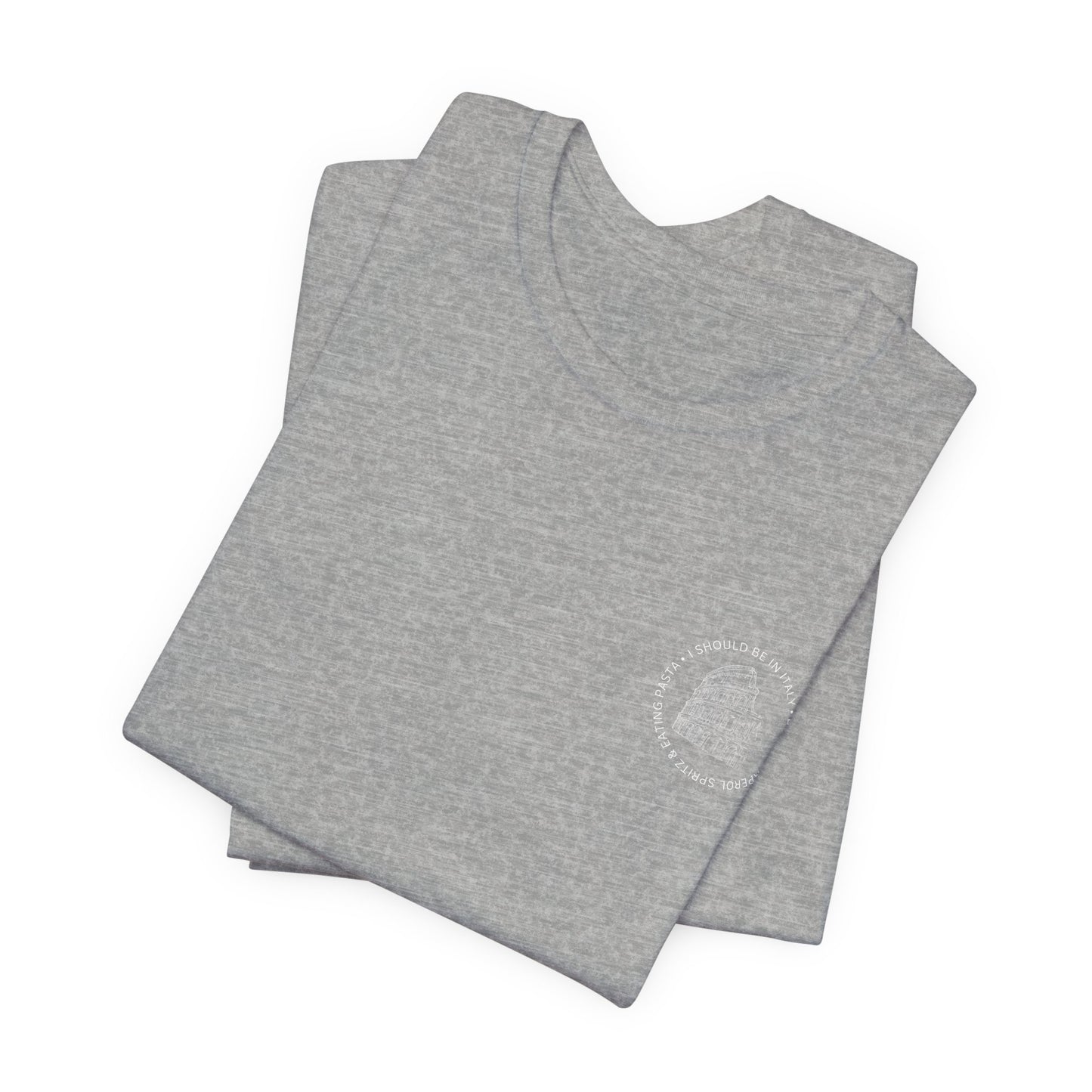 Aperol & Pasta Italy Tee — Minimalist Vintage Liberty Graphic T-Shirt