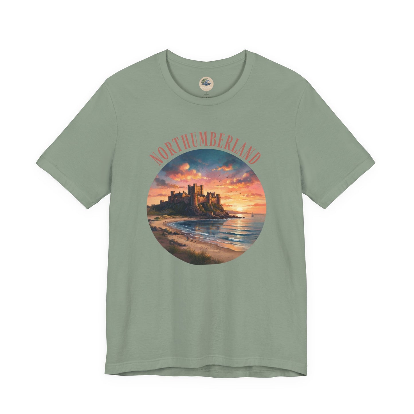 Northumberland Castle Sunset T‑Shirt