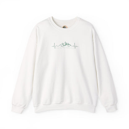 Mountain Heartbeat Crewneck Sweatshirt