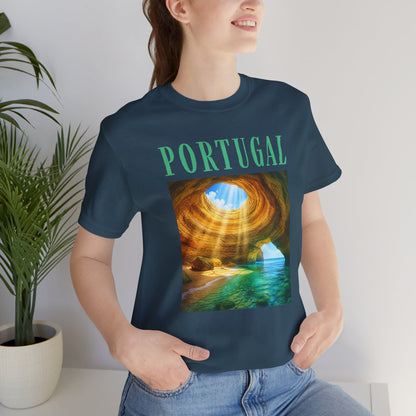 Portugal Benagil Cave Graphic Tee