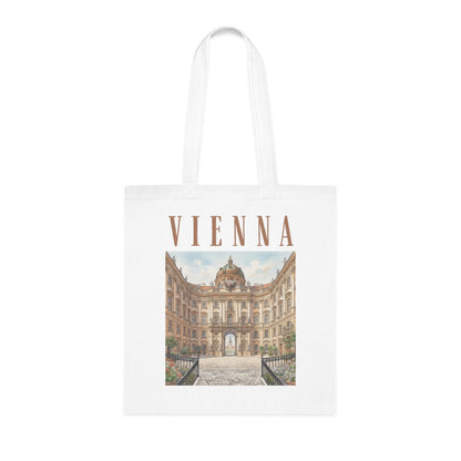 Vienna Architectural Photo Tote Bag – Vintage City Travel Souvenir