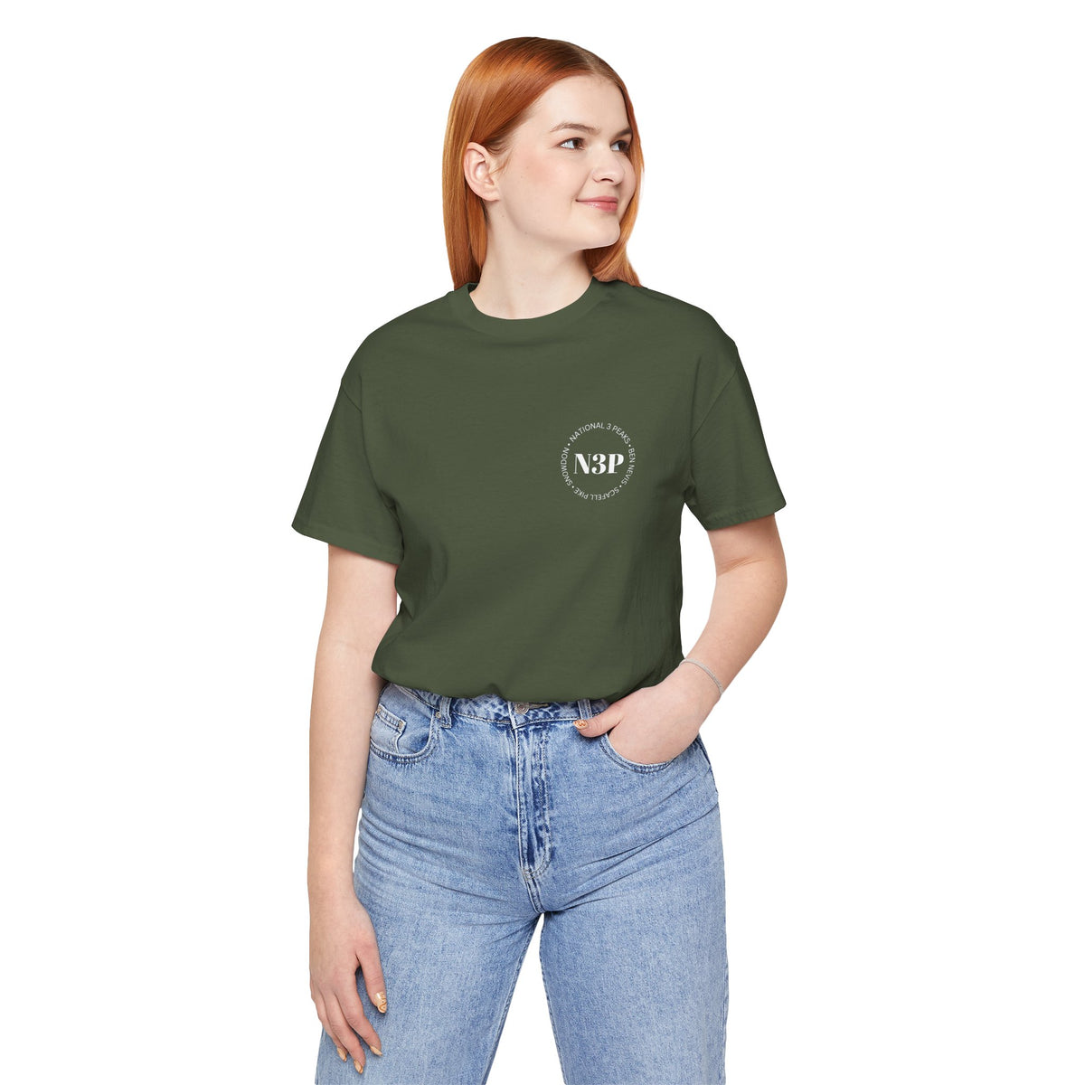 N3P National 3 Peaks - Logo Chest T-Shirt
