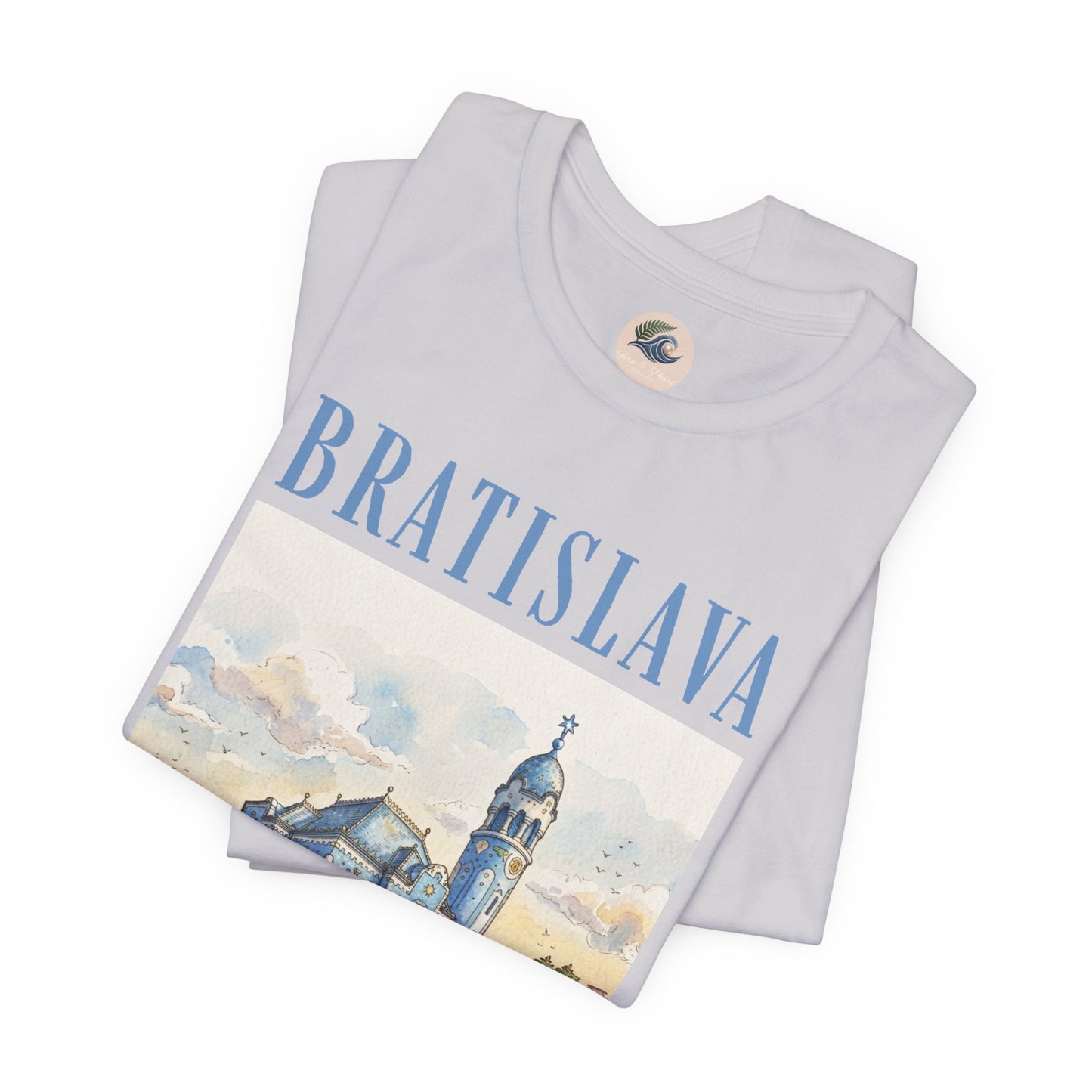 Bratislava Watercolor Church T-Shirt