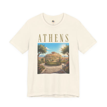 Athens Scenic Tee — Vintage Acropolis Travel T‑Shirt