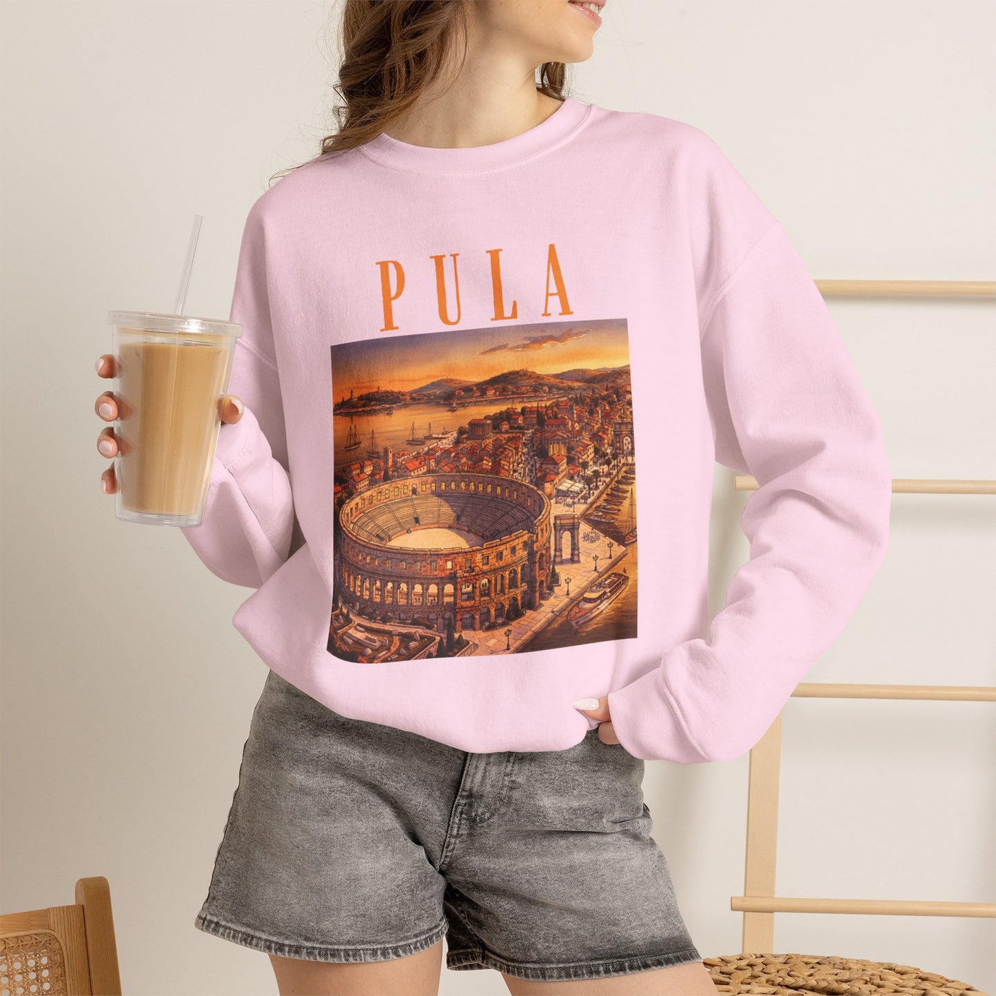 Pula Vintage Arena Crewneck Sweatshirt