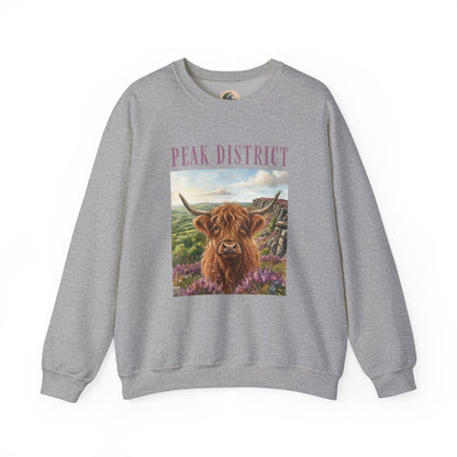 Peak District Highland Cow Sweatshirt
