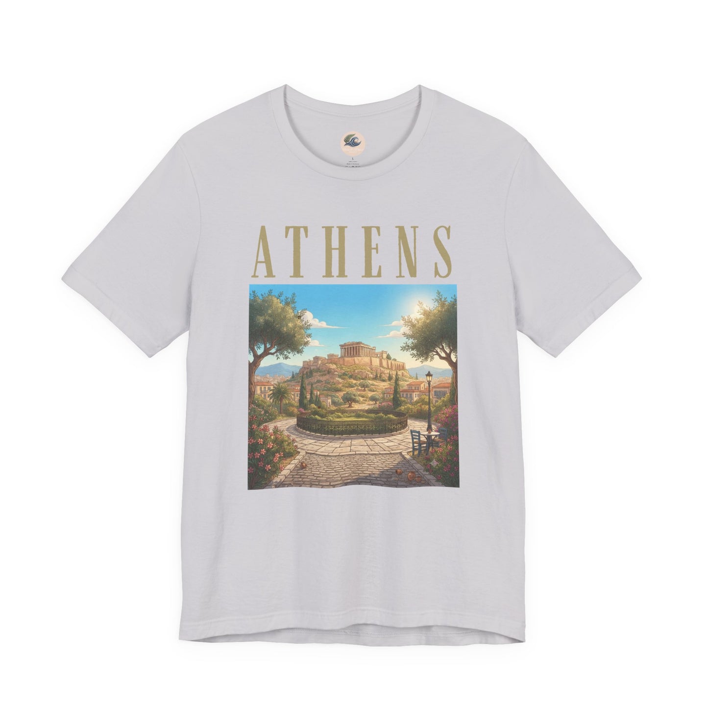 Athens Scenic Tee — Vintage Acropolis Travel T‑Shirt