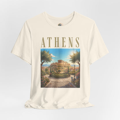 Athens Scenic Tee — Vintage Acropolis Travel T‑Shirt
