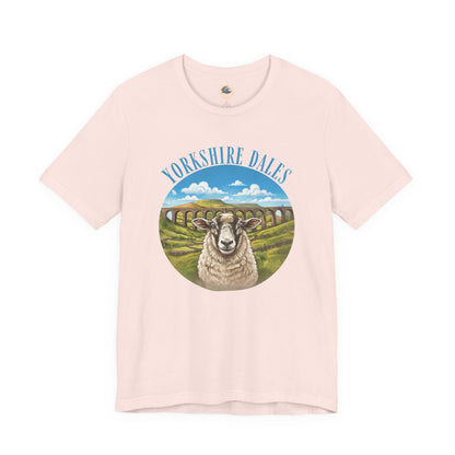 Yorkshire Dales Sheep T-Shirt — Scenic Countryside Tee