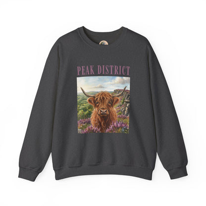 Peak District Highland Cow Sweatshirt