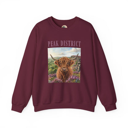 Peak District Highland Cow Sweatshirt