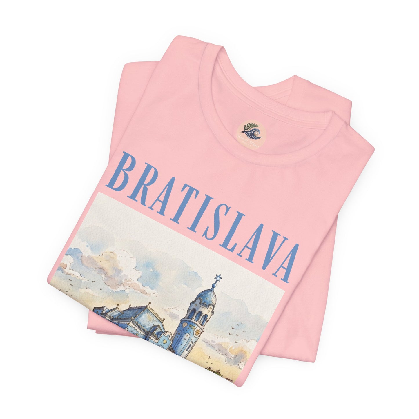 Bratislava Watercolor Church T-Shirt