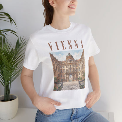 Vienna Photo Tee — Vintage Cityscape Travel T‑Shirt