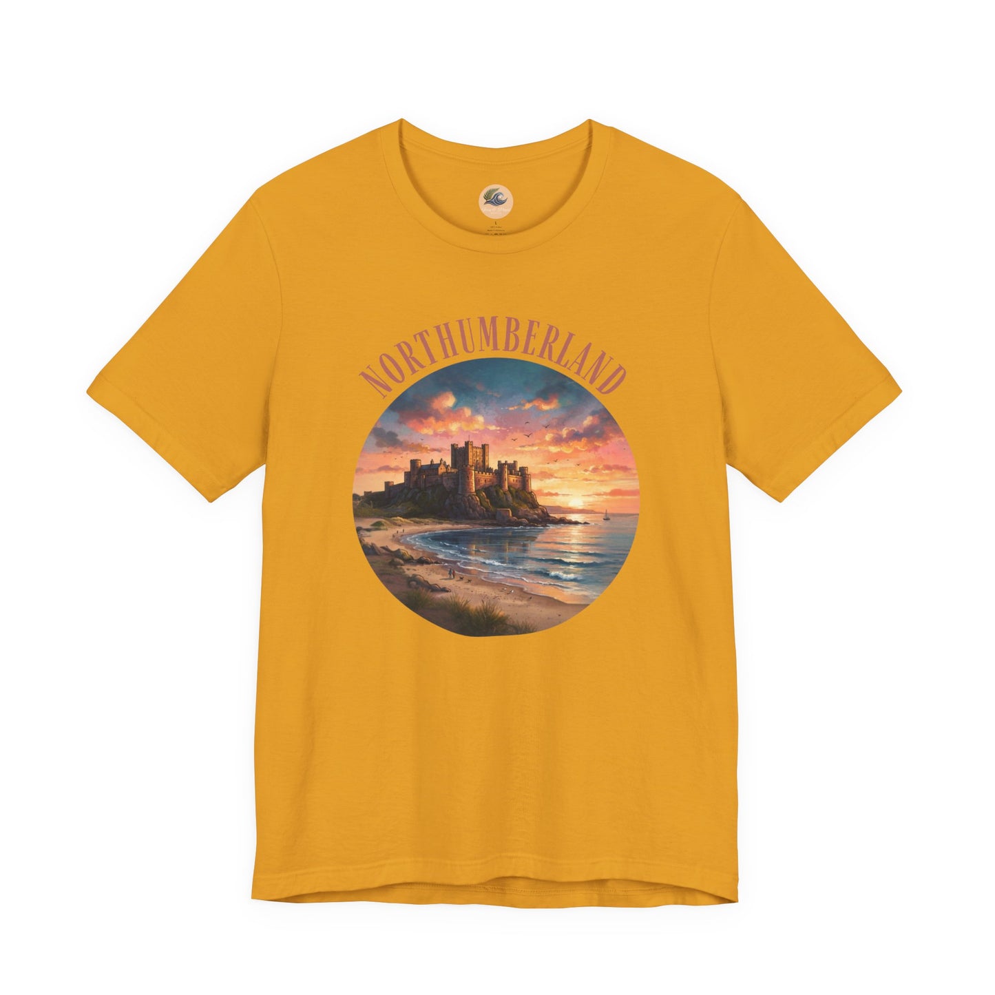 Northumberland Castle Sunset T‑Shirt