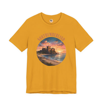Northumberland Castle Sunset T‑Shirt