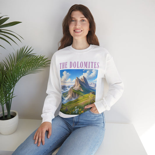 Italy Dolomites - Vintage Mountain Sweatshirt