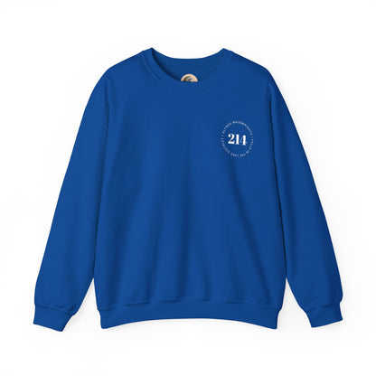214 Wainwrights Minimalist Crewneck Sweatshirt — Small Chest Logo