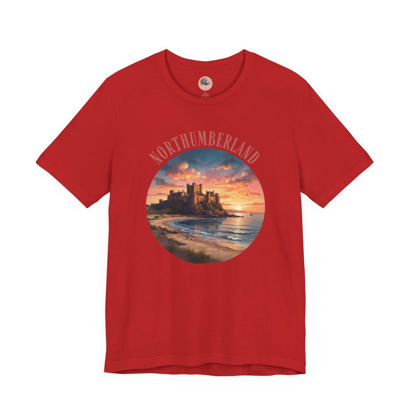 Northumberland Castle Sunset T‑Shirt