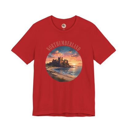 Northumberland Castle Sunset T‑Shirt