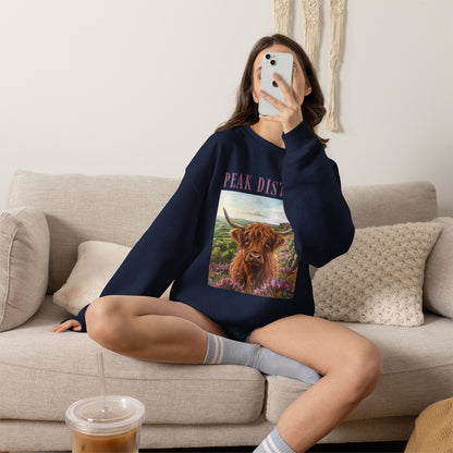 Peak District Highland Cow Sweatshirt