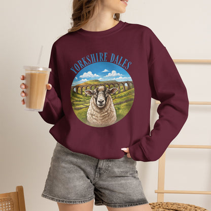 Yorkshire Dales Sheep Crewneck Sweatshirt