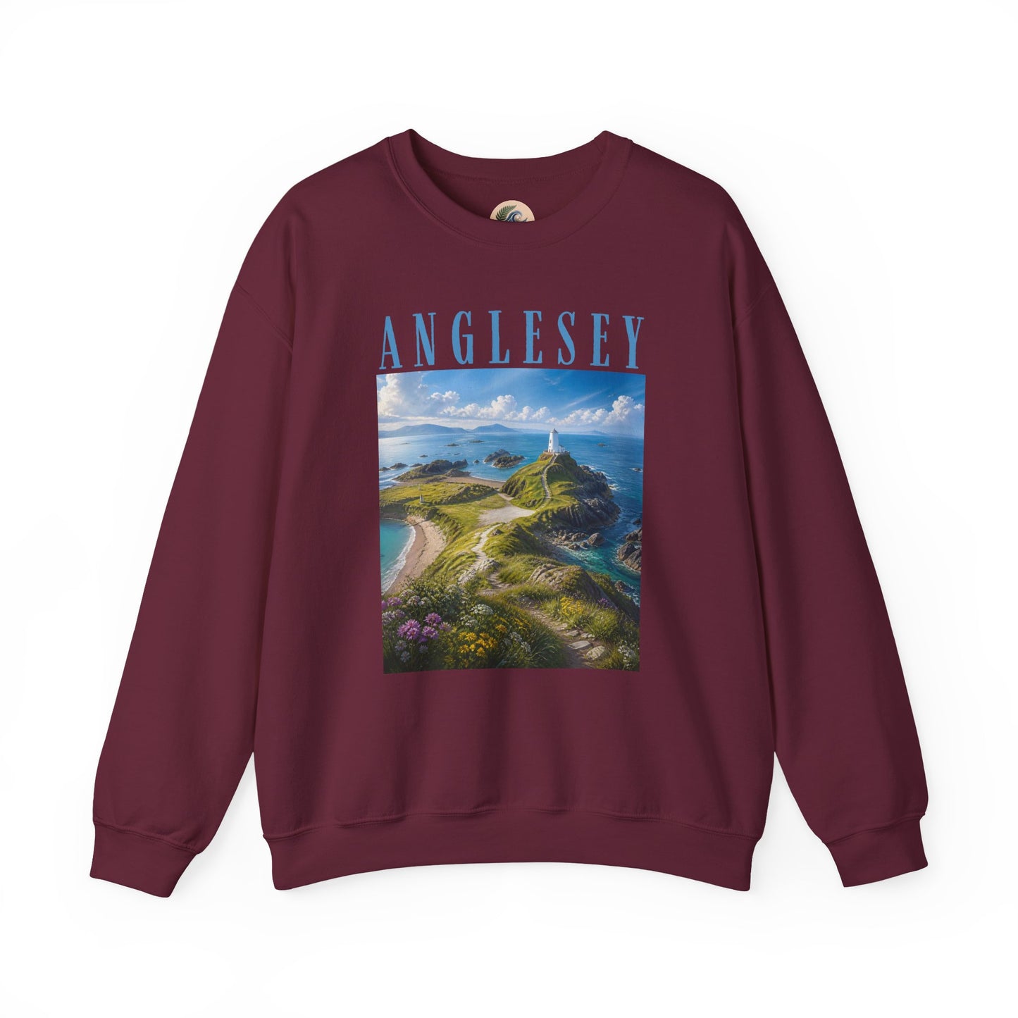 Anglesey Scenic Sweatshirt — Coastal Landscape Crewneck