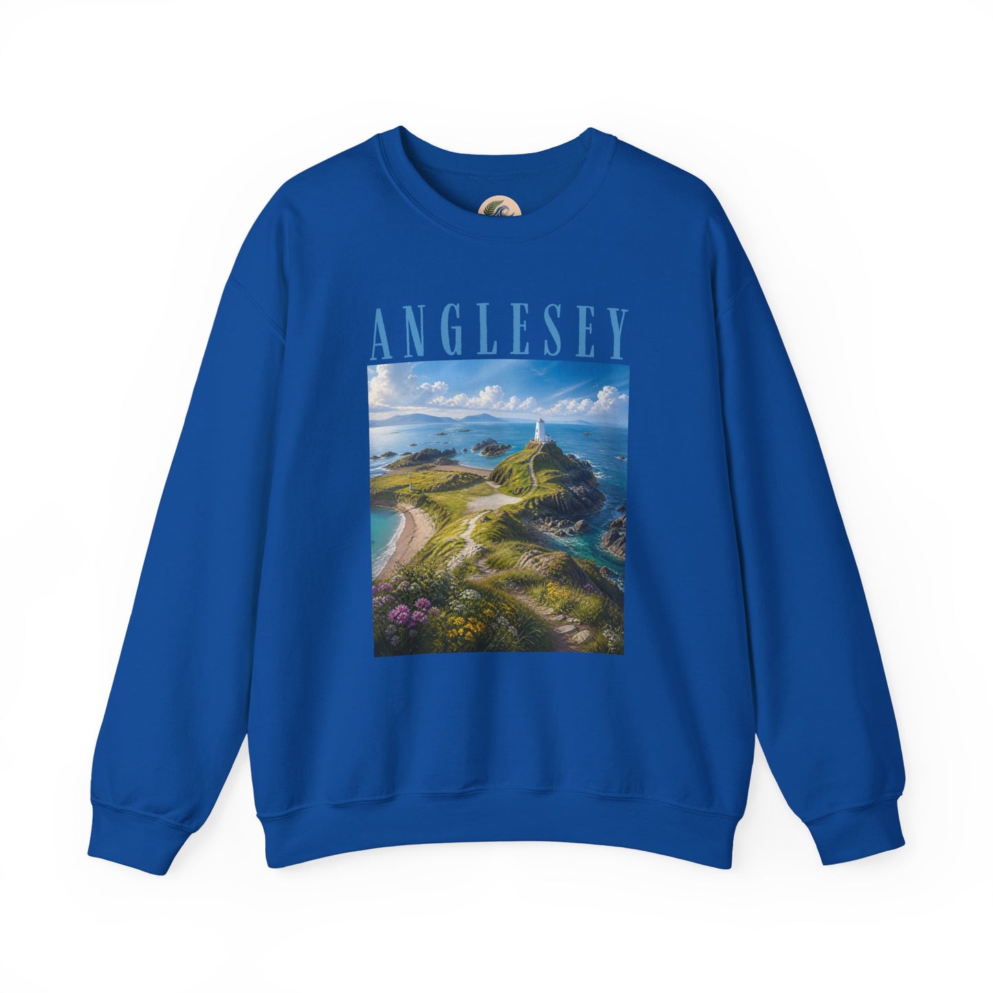 Anglesey Scenic Sweatshirt — Coastal Landscape Crewneck