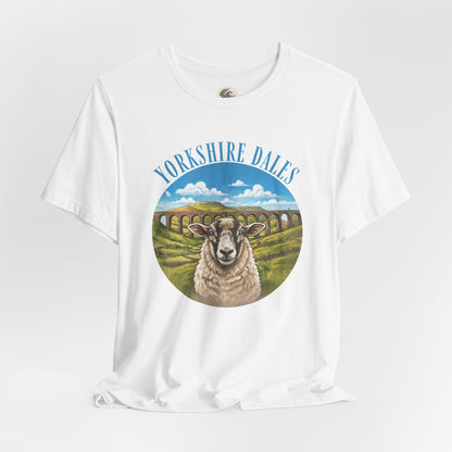 Yorkshire Dales Sheep T-Shirt — Scenic Countryside Tee