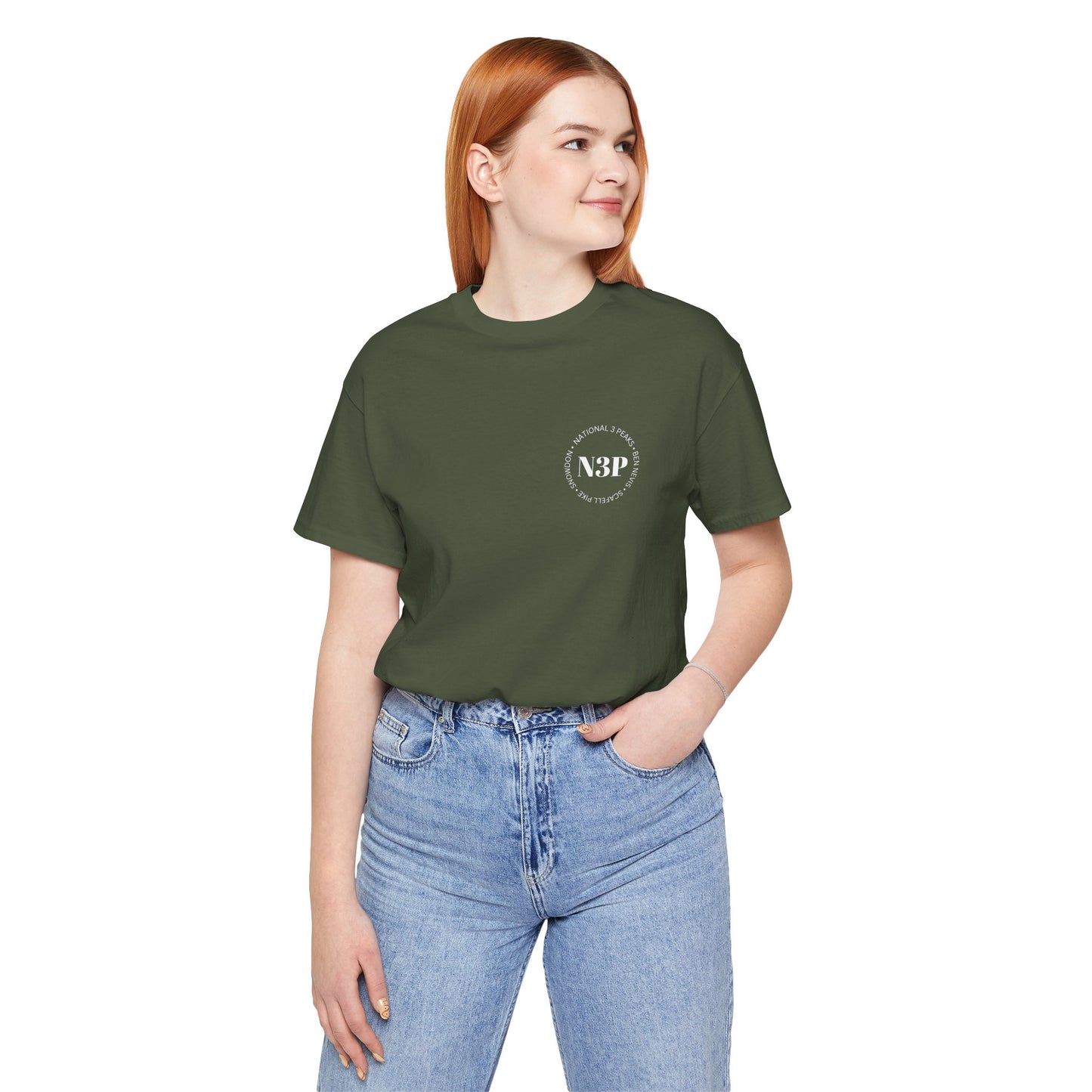 N3P National 3 Peaks - Logo Chest T-Shirt