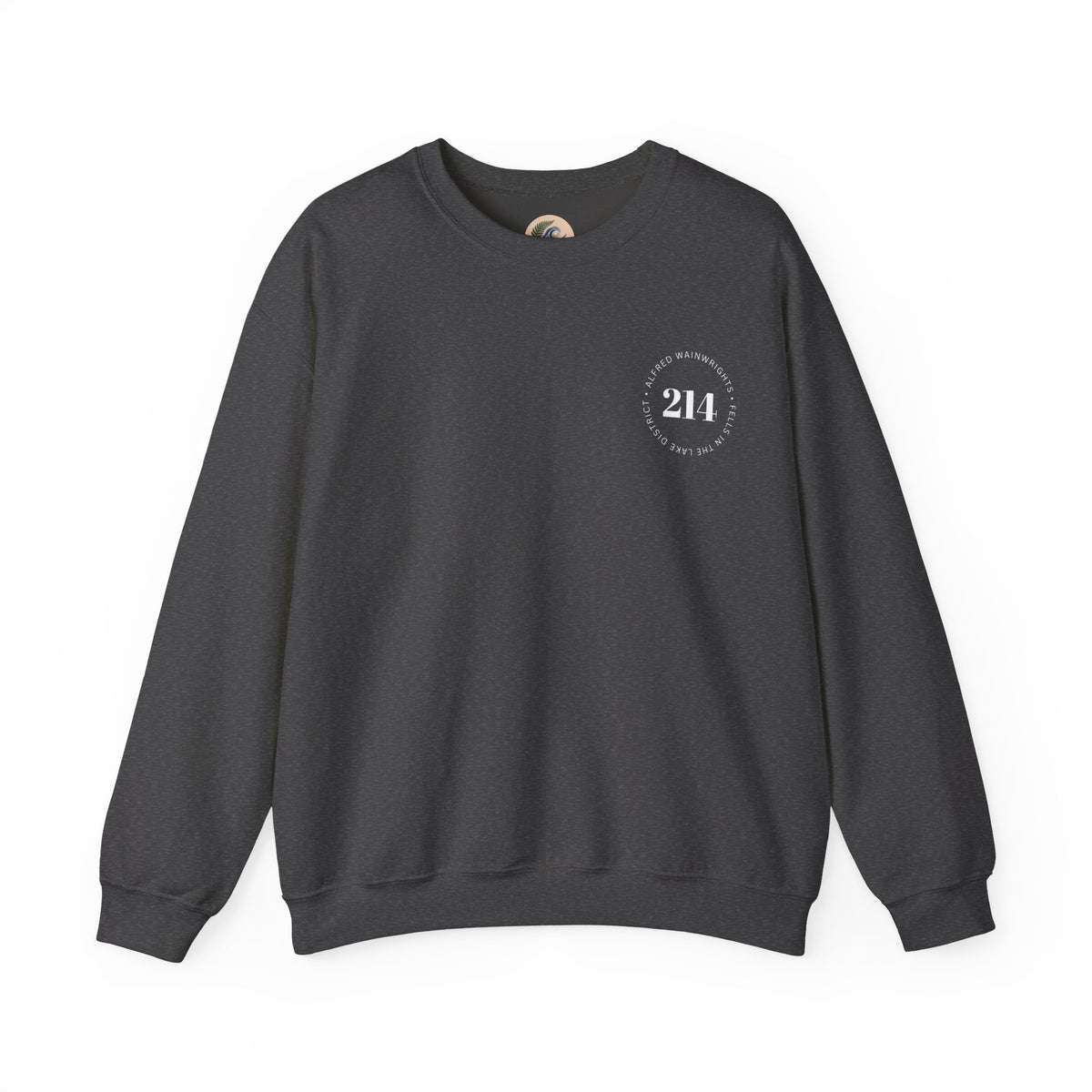 214 Wainwrights Minimalist Crewneck Sweatshirt — Small Chest Logo