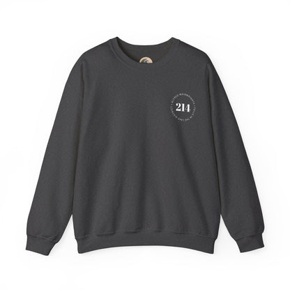 214 Wainwrights Minimalist Crewneck Sweatshirt — Small Chest Logo